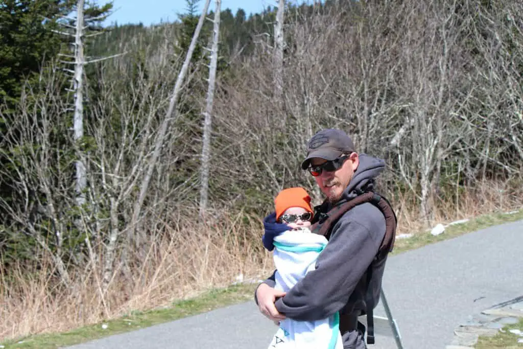Kid Friendly Smokies, Clingman's Dome, Mom explores The Smokies