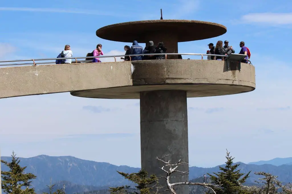Kid Friendly Smokies, Clingman's Dome, Mom explores The Smokies