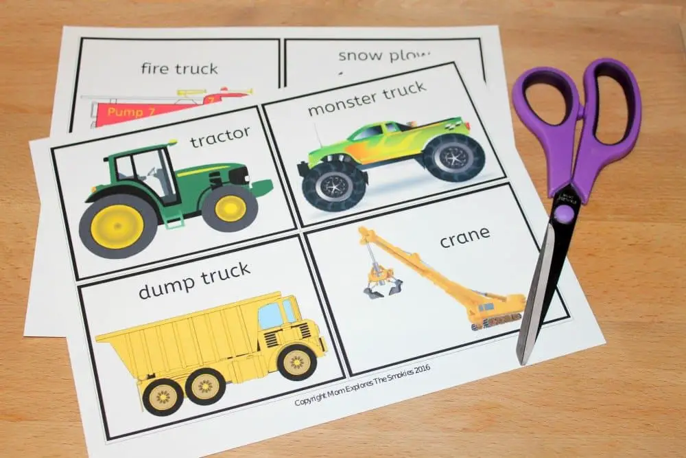 Free Printable Truck Puzzles, Mom Explores The Smokies