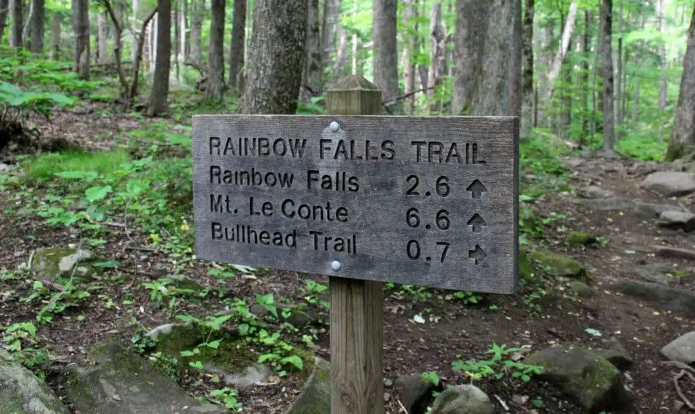Kid Friendly Smokies, Rainbow Falls, Mom Explores The Smokies 2