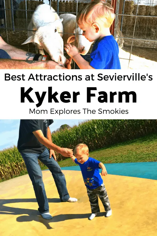 Best Attractions at Kyker Farm in Sevierville Tennessee, Mon Explores The Smokies