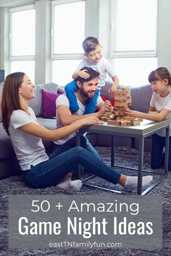 50 + Fun Family Games For Game Night