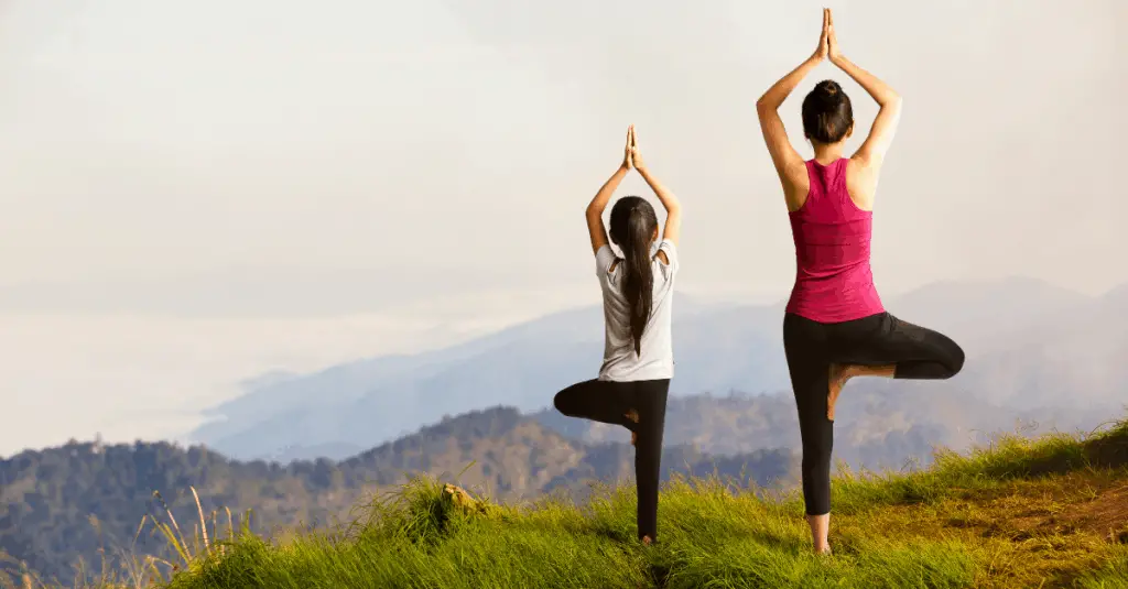 outdoor yoga in East TN