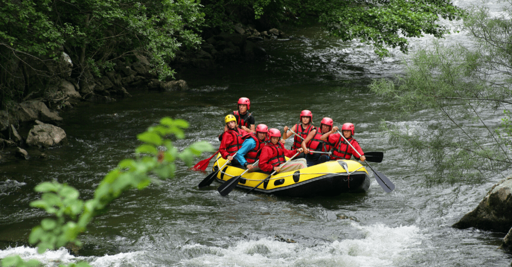 whitewater rafting locations in Cherokee National Forest, TN