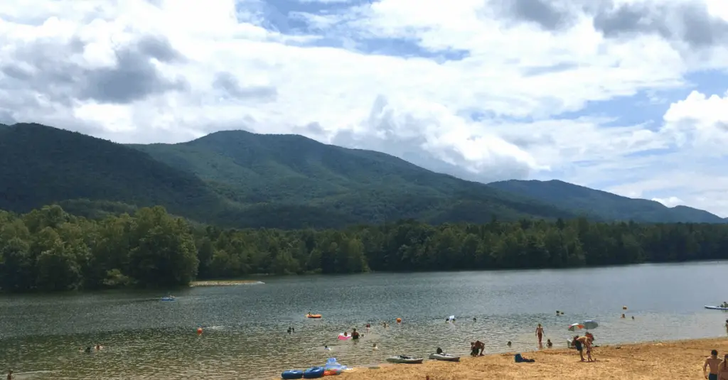 Indian Boundary Swim Beach, Cherokee National Forest, TN