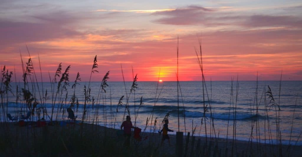 Kure Beach near Wilmington North Carolina is one of 16 Southern US beaches to add to your travel bucket list.