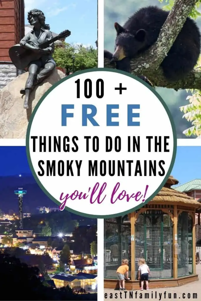 100 + Free Things to Do in the Smoky Mountains