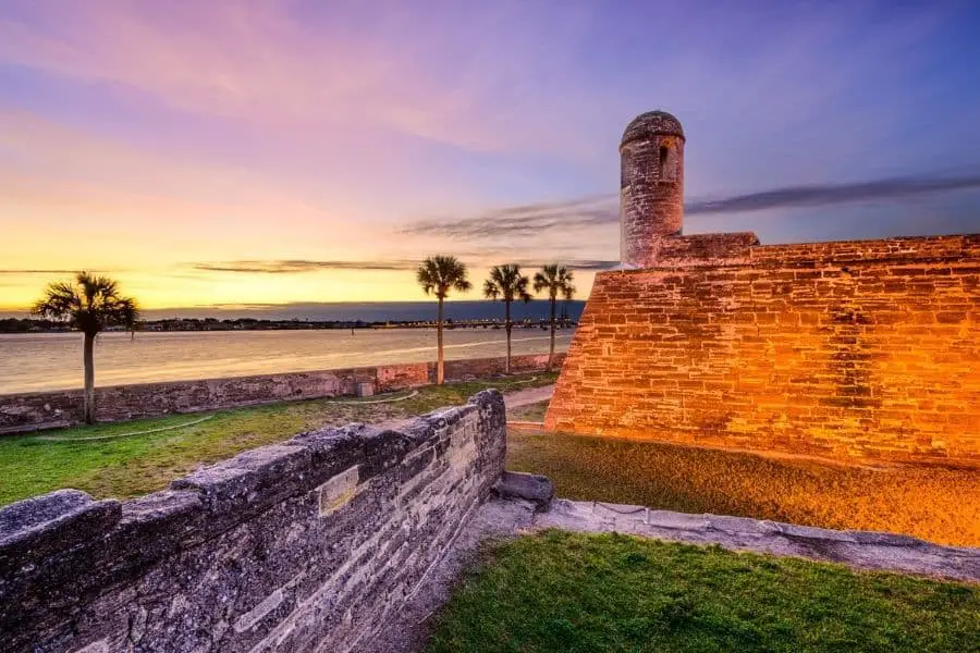 St. Augustine Florida, one of the best beaches near Chattanooga