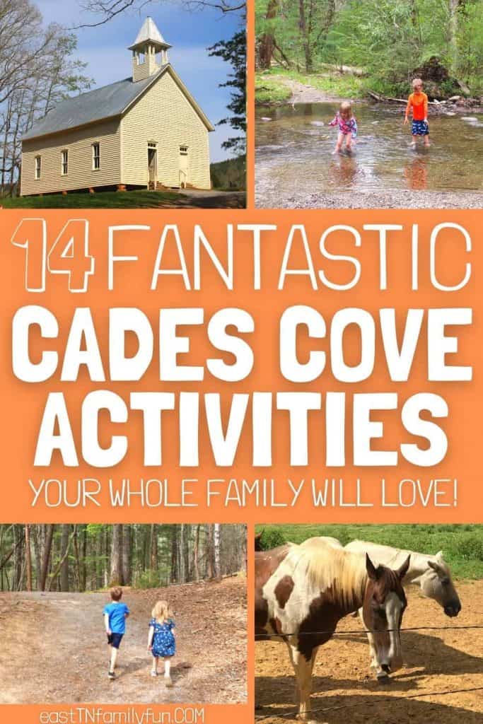 Horseback Riding, Historic Church, Kids Hiking and Swimming in Cades Cove